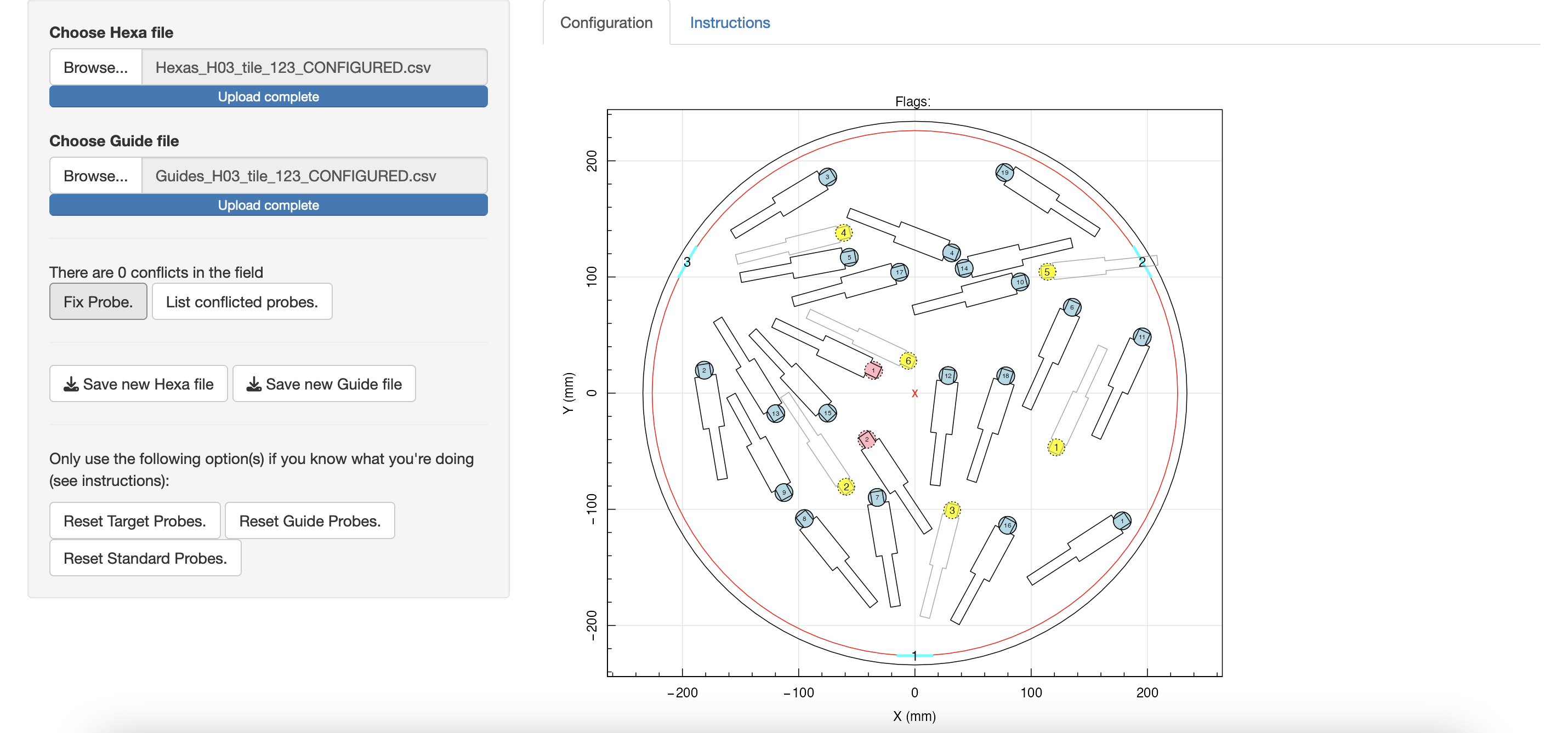 Interactive Apps with probes